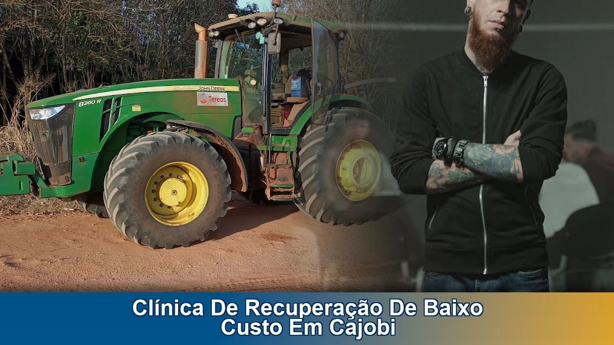 Clínica de recuperação de baixo custo em Cajobi: rotina, estrutura e acolhimento