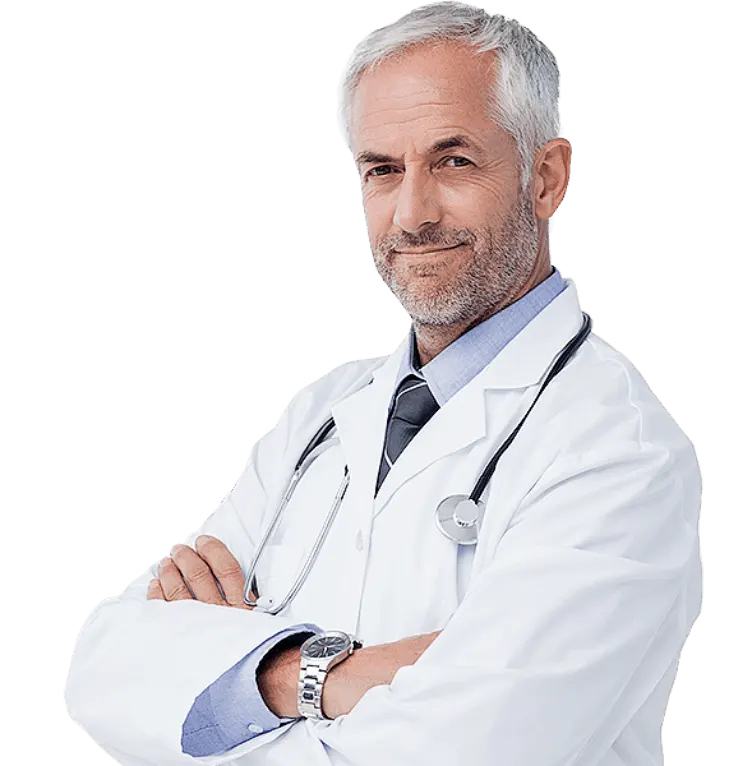 Médico esperando contato